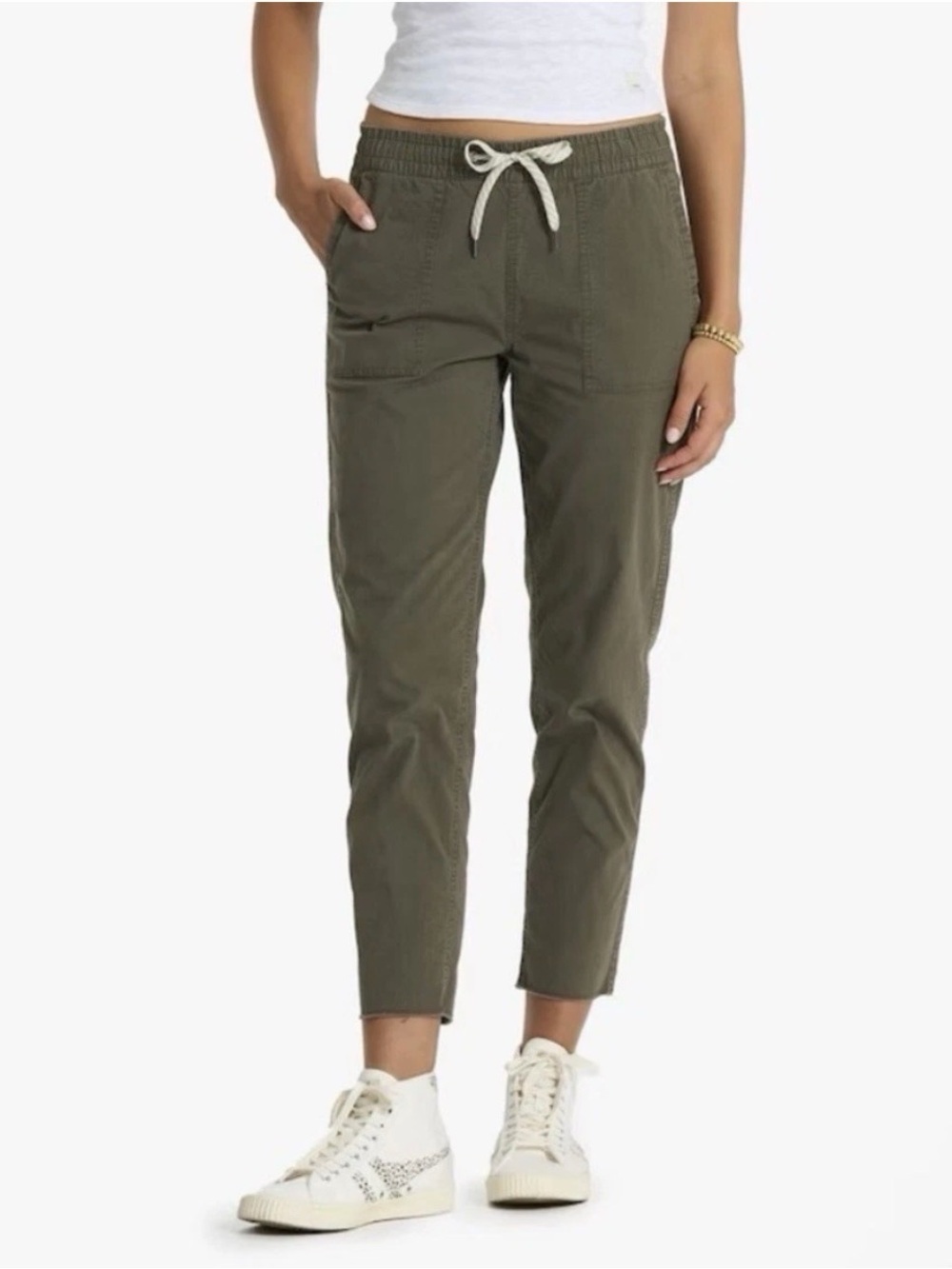 Vuori Women’s Ripstop Pant Olive Dark Green